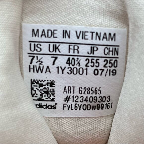 Adidas Shoes Mens 7.5 Alphaboost Ecru Tint 'Glow Orange' Running Sneakers G28565 - Picture 12 of 12